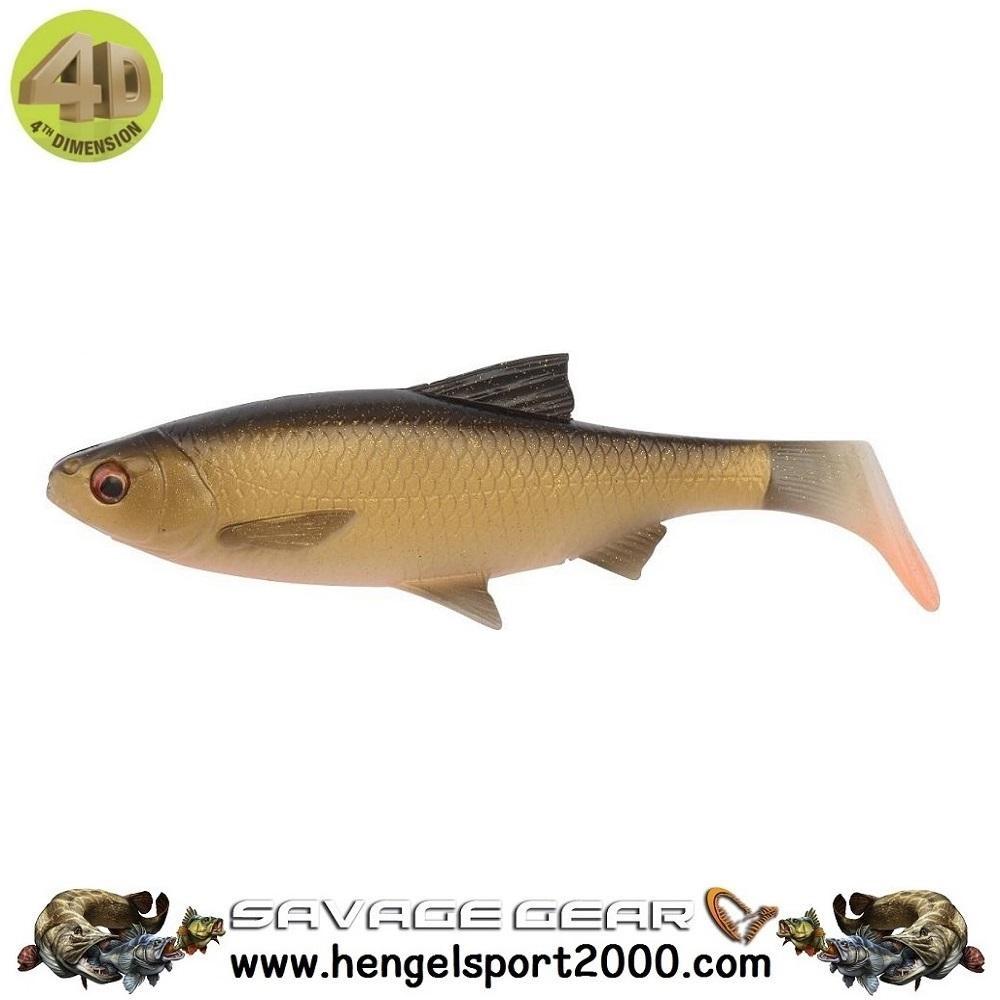 Savage Gear 4D River Roach 22 cm | Green Yellow