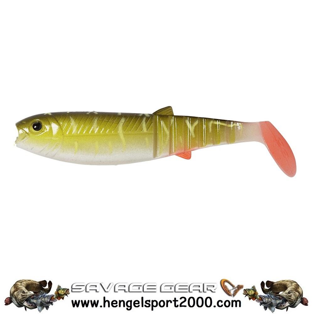 Savage Gear Cannibal Shad 12,5 cm | White and Black