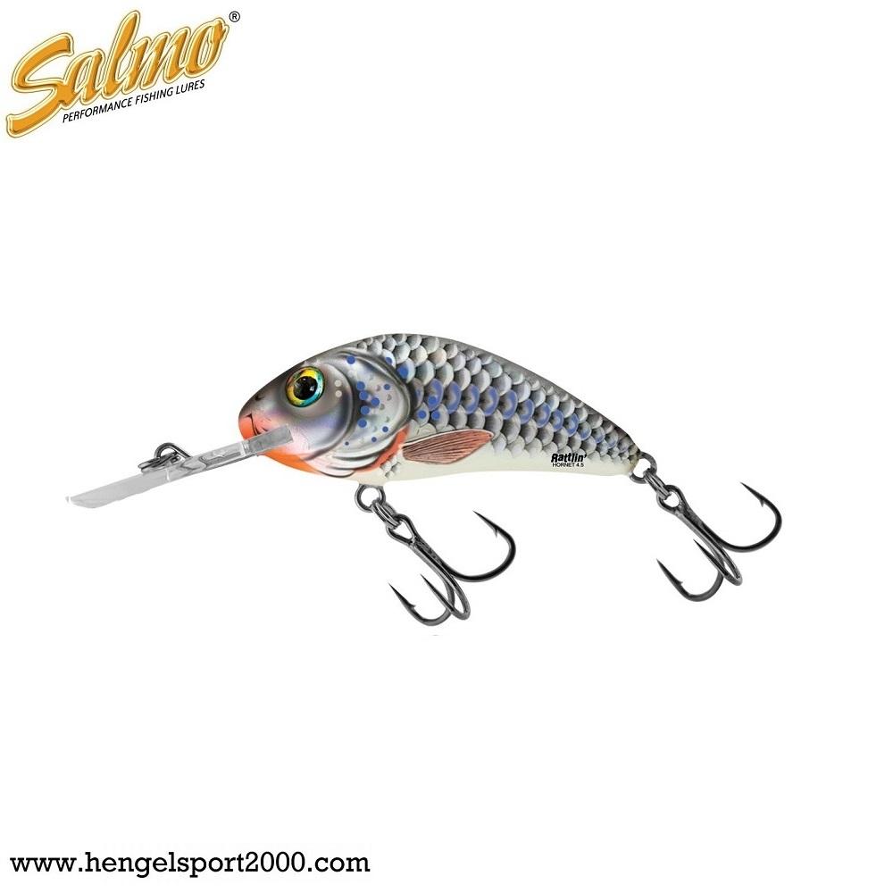 Salmo Rattlin Hornet 4.5 cm | Silver Holographic Shad