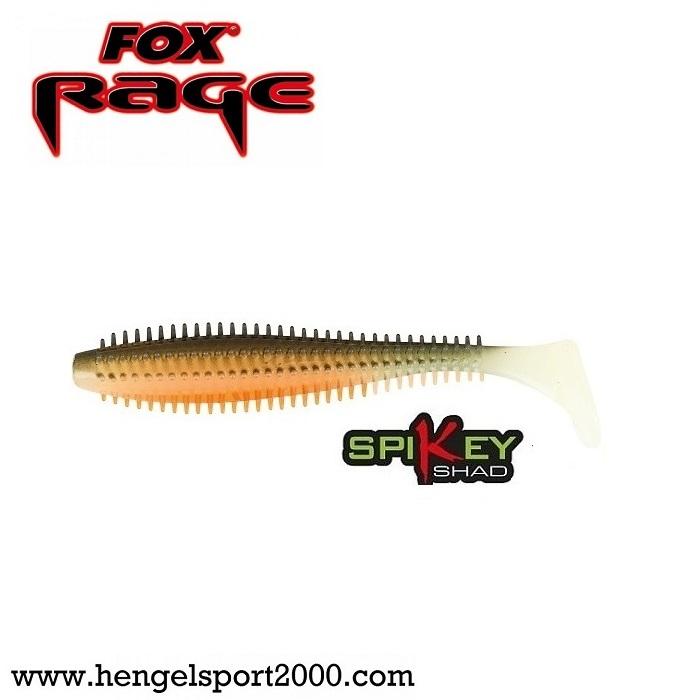 Fox Rage Spikey Shad 6 cm | Green Pumpkin
