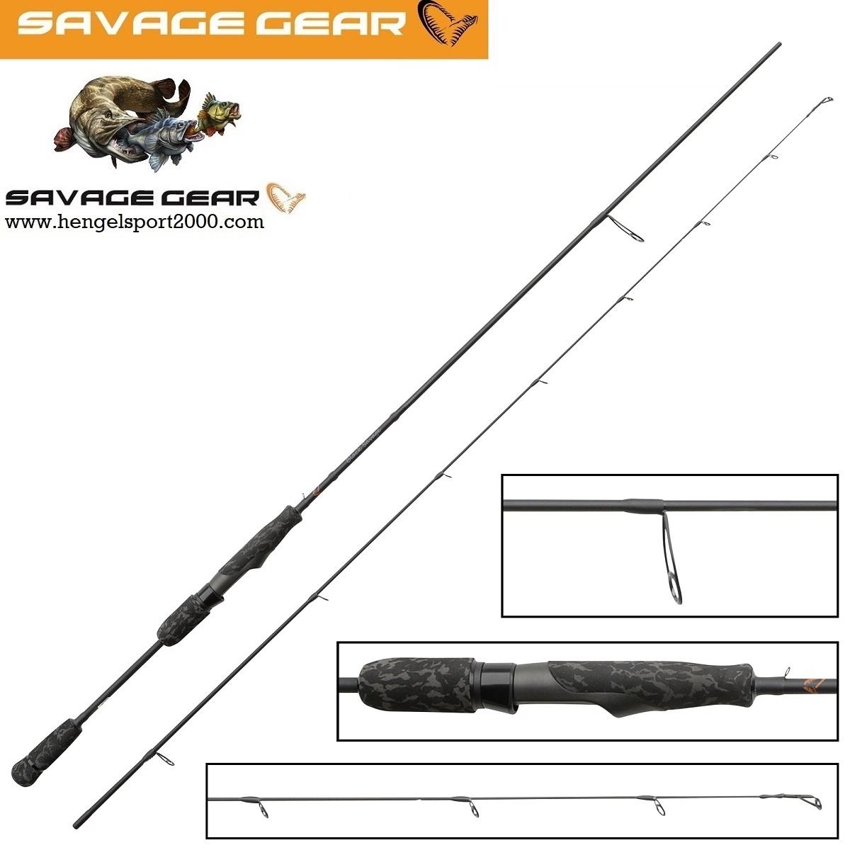 Savage Gear Black Savage Spinning Rod 251 cm 20 - 60 gram
