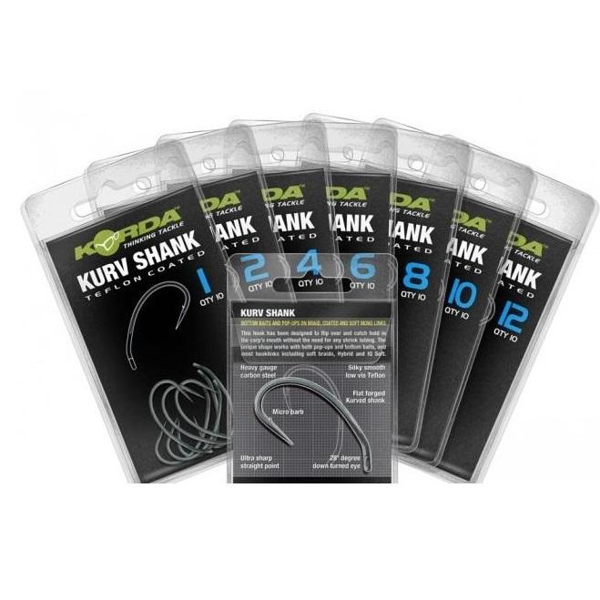 Korda Kurv Shank Hook